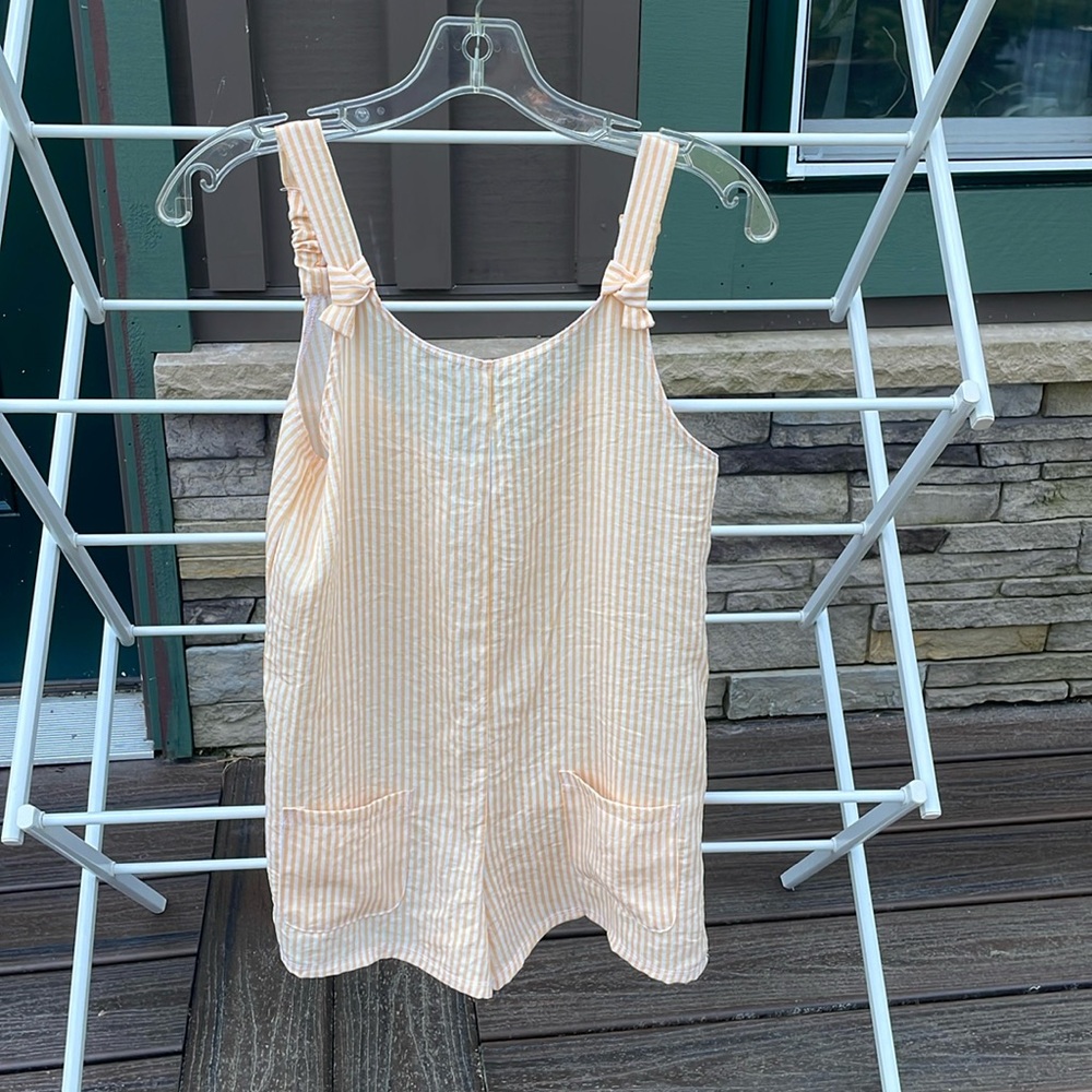 Girls Art Class striped romper